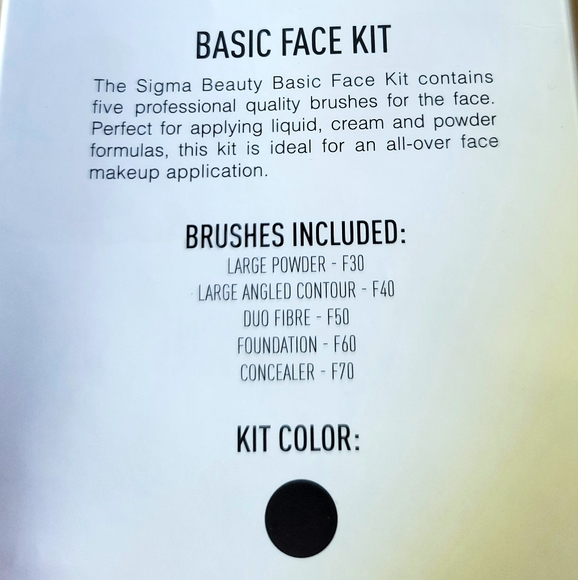 BRAND NEW! Sigma Basic Face Kit - Picture 4 of 6
